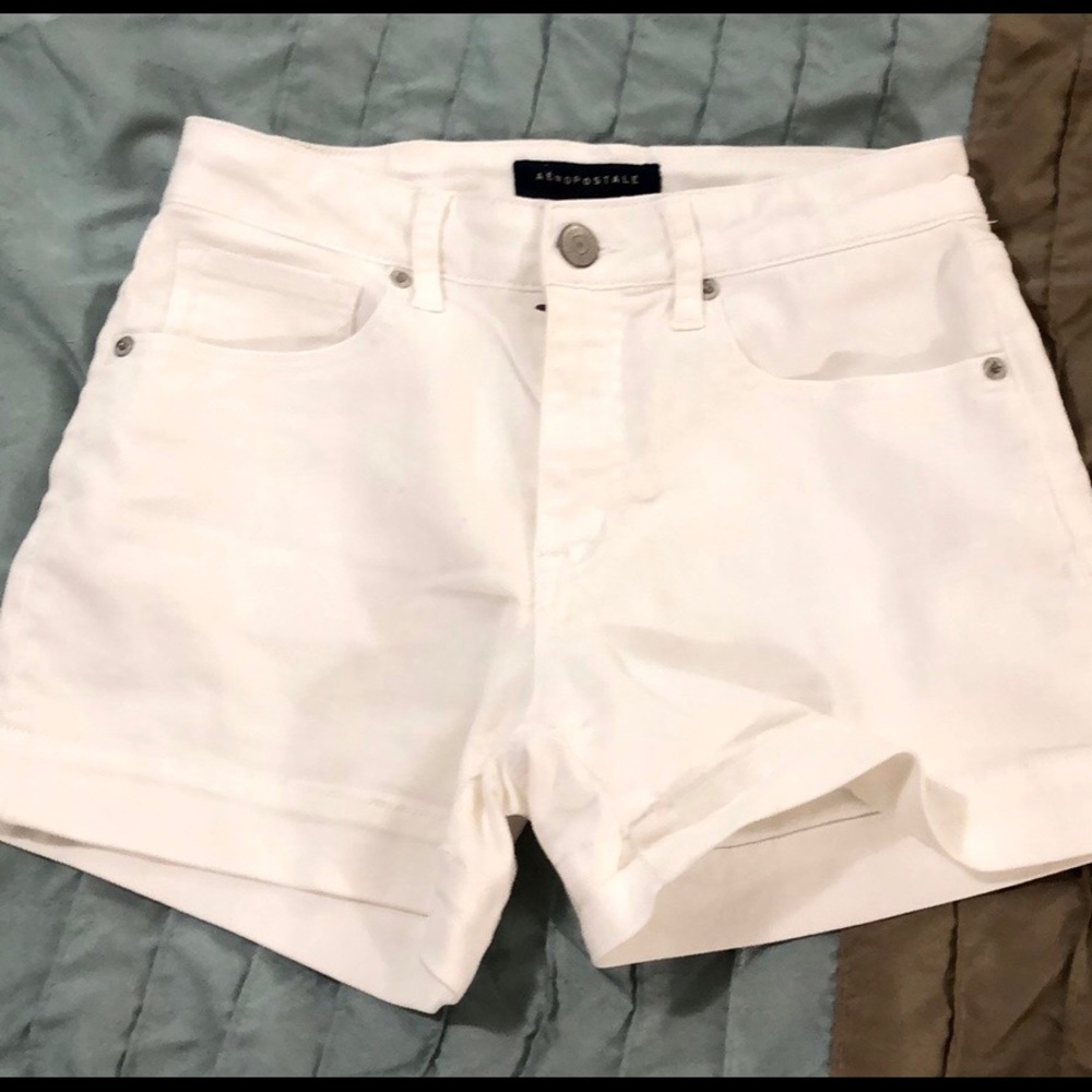 Aeropostale white shorts, size 4